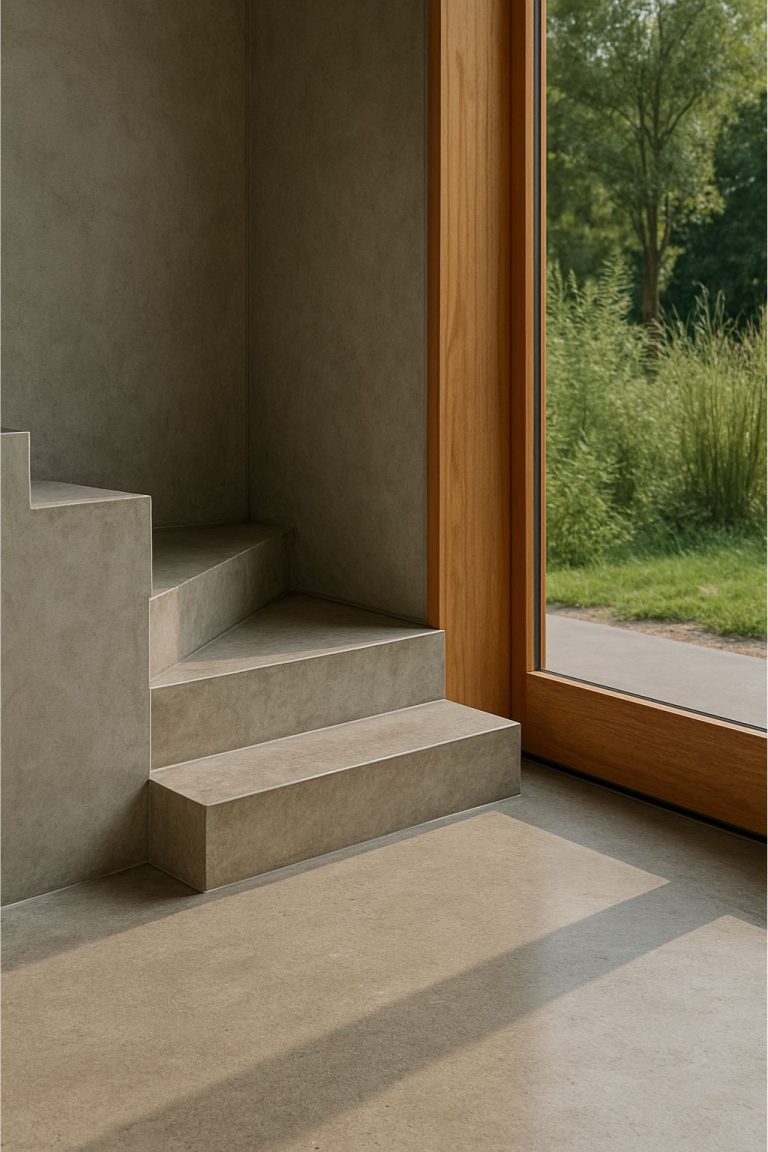 Polished-Concrete-Staircase-Wangaratta